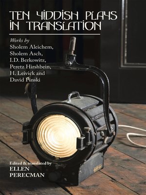 cover image of Ten Yiddish Plays in Translation
